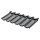 Модульная металлическая черепица Стокгольм XXL, 1185х475 (00000056525)