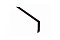 Планка капельник 135х50 0,45 Drap RAL 8017 шоколад