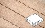 Плитка тротуарная Готика Premium Silver, Квадрат, №1, 300*300*40 мм
