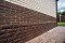 Клинкерная брусчатка ЛСР Глазго темно-красный флэшинг, 200*100*50 мм