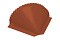 Заглушка конусная Satin Мatt RAL 8004 терракота