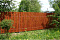 Штакетник Полукруглый Slim фигурный 0,45 Print Twincolor Nordic Wood
