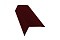 Планка карнизная 100х65 0,5 Atlas с пленкой RAL 3005 красное вино