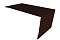 Планка мансардная 0,5 Atlas с пленкой RAL 8017 шоколад