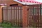 Штакетник Twin 0,4 PE-double RAL 8017 шоколад