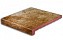 Клинкерная ступень с прямым носиком Gres Aragon Mytho Tierra, 330*325*18(40) мм